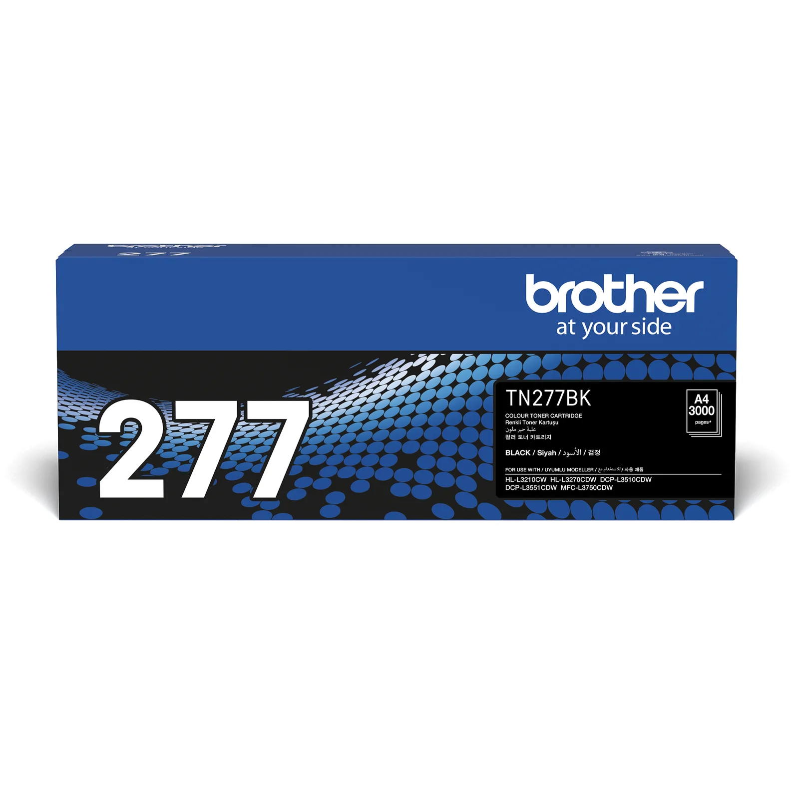 BROTHER TN-277BK Siyah 3.000 Sayfa Yüksek Kapasiteli Lazer Toner