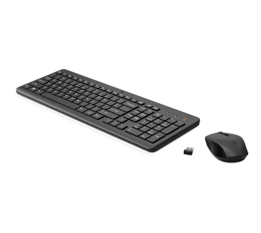 HP 330 Kablosuz Set İngilizce Siyah alternatif görünüm