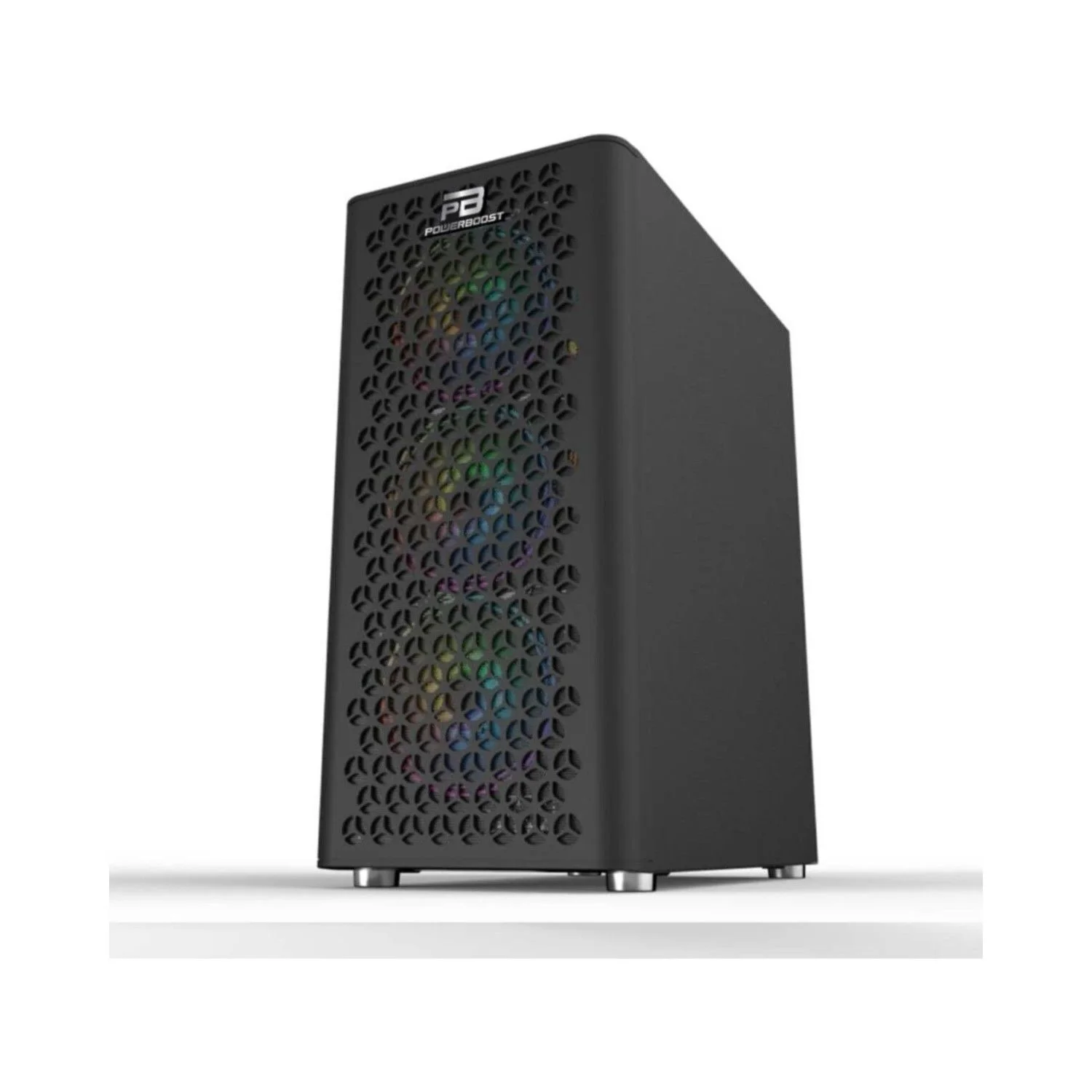 POWERBOOST VK-M202B 4-RGB Fanlı Gaming Mid-Tower PC Kasası