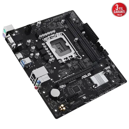 ASUS PRIME H610M-R-SI DDR5 HDMI DP PCIE 4.0 1700p mATX görseli 2