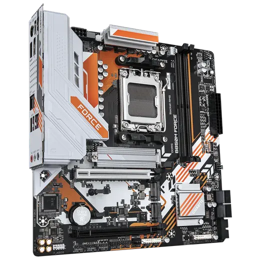 GIGABYTE FORCE B850M DDR5 HDMI DP PCIE 5.0 AM5 mATX görseli 2