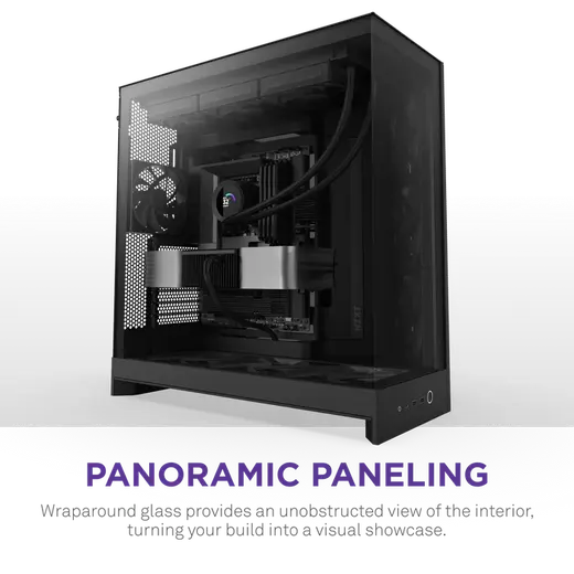 NZXT H9 FLOW CM-H92FB-01 Gaming Mid Tower PC Kasası görseli 4
