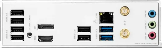 MAXUN TERMINATOR B760M GKD5 ICE DDR5 HDMI-DP PCIE 4.0 1700p mATX BEYAZ görseli 1