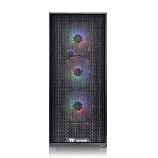 THERMALTAKE 650W 80+ BRONZE H390 TG CA-3Y9-65S1WE-00 4-ARGB Fanlı Gaming Mid-Tower PC Kasası görseli 3