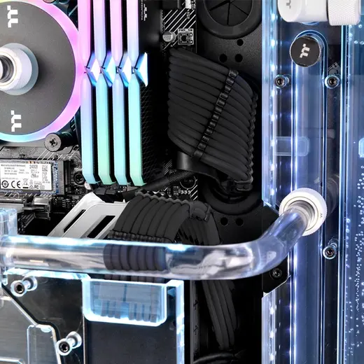 Thermaltake AC-052-CN1NAN-A3 TtMod Black Power Supply Sleeved Kablo Seti (16 AWG) görseli 3