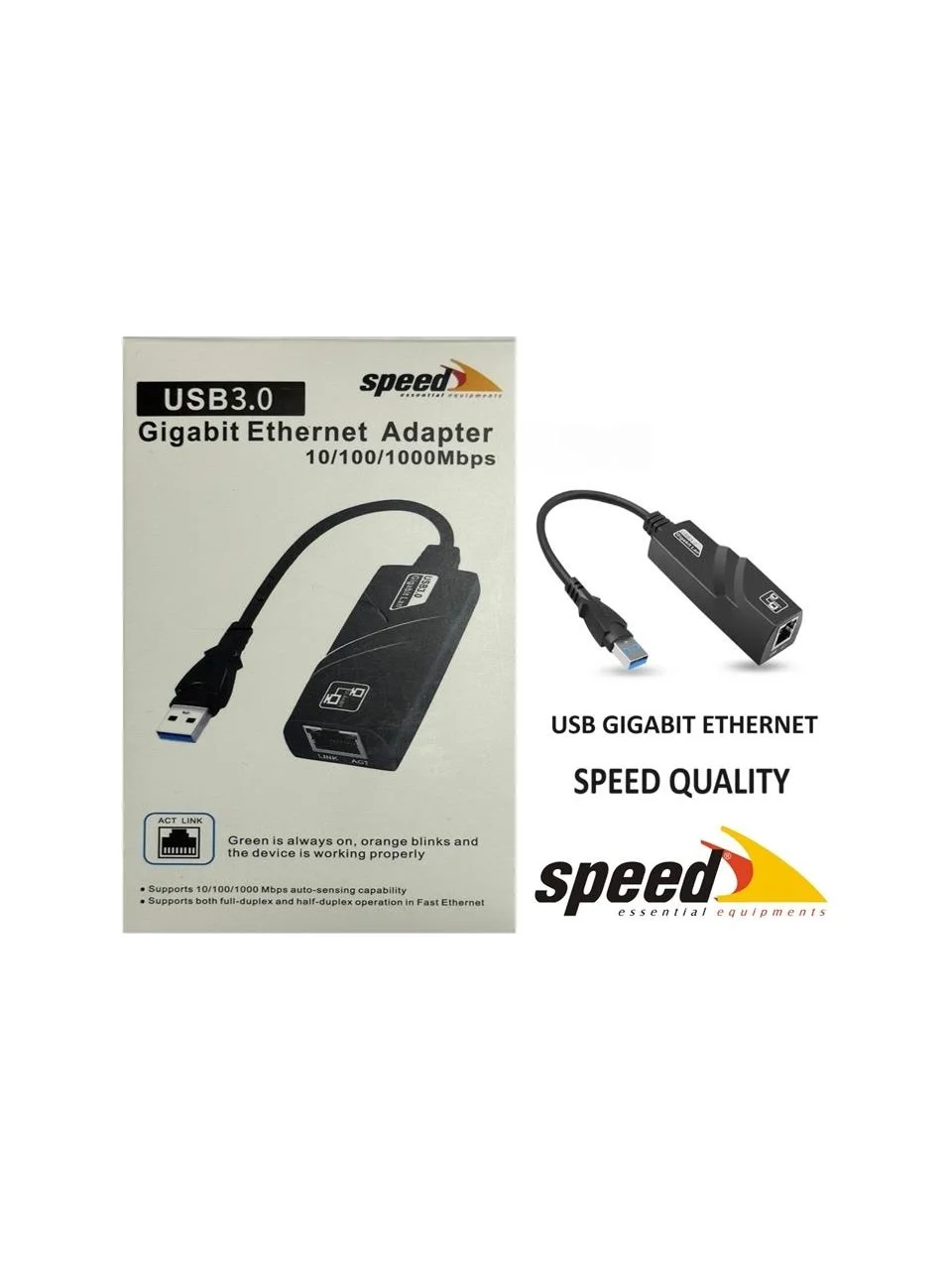 SPEED SP-UE050 10/100/1000 USB 2.0/3.0 GIGABIT ETHERNET CEVIRICI