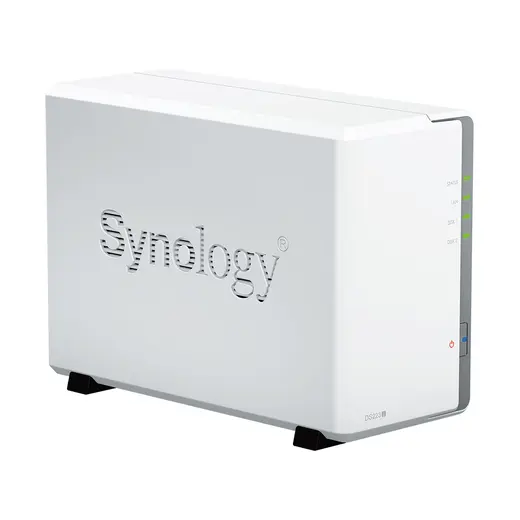 SYNOLOGY 2diskli Realtek QC-1GB RAM-Gigabit Nas Server DS223J görseli 1