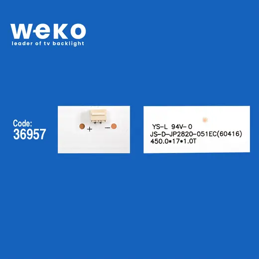 WKSET-6252 36957X2 JS-D-JP2820-051EC 2 ADET LED BAR alternatif görünüm