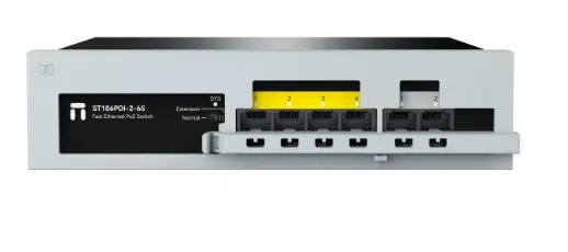 STONET 6port PoE 65W 2-Uplink 10/100 Yönetilemez Switch ST106PDI-2-65 görseli 3