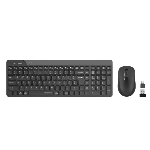 A4 TECH FG2300 AIR2 2.4 QMINI FN-MM SESSIZ KLAVYE&MOUSE SET SIYAH