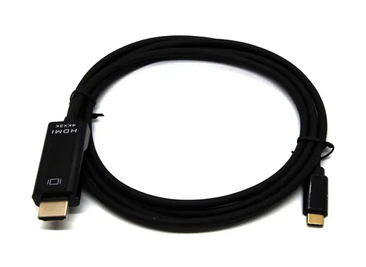 BEEK BC-DSP-ADP-USBC-HU-V2 USB Tip C <-> HDMI Görüntü Adaptörü, USB C Erkek<-> HDMI A Erkek, 4Kx2K@30Hz, siyah renk