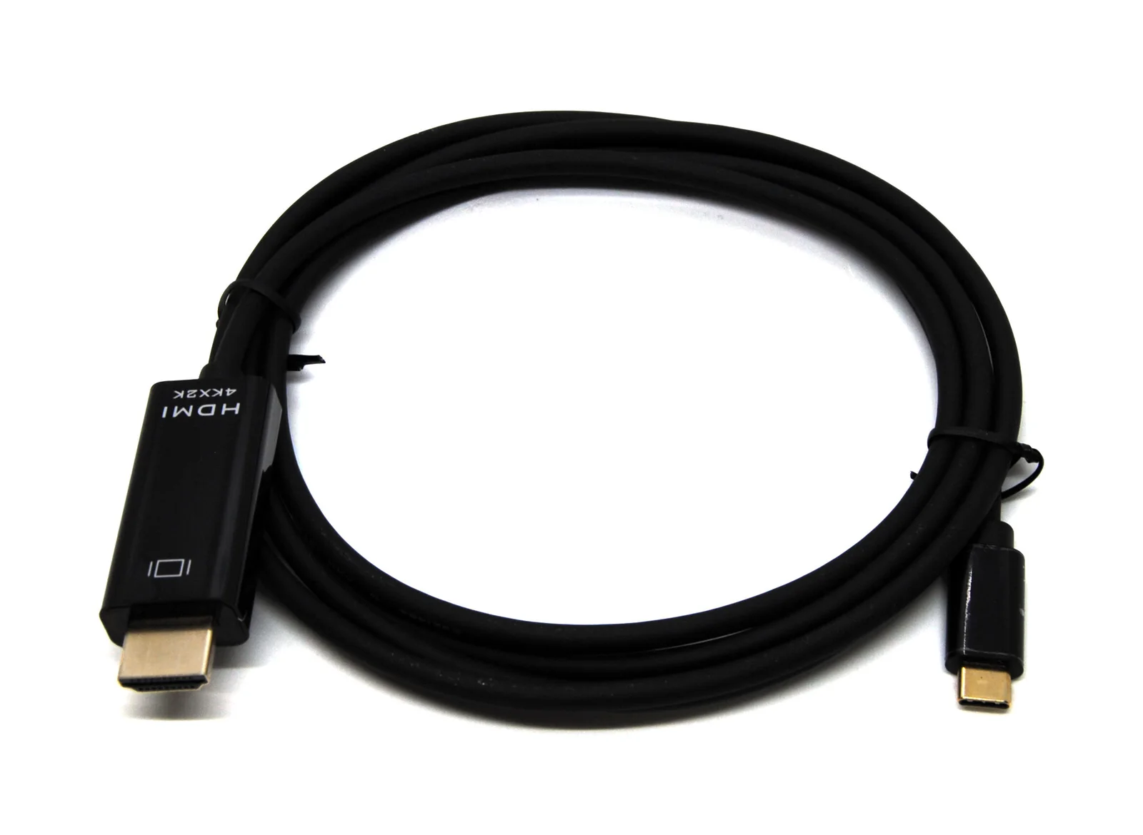 BEEK BC-DSP-ADP-USBC-HU-V2 USB Tip C <-> HDMI Görüntü Adaptörü, USB C Erkek<-> HDMI A Erkek, 4Kx2K@30Hz, siyah renk