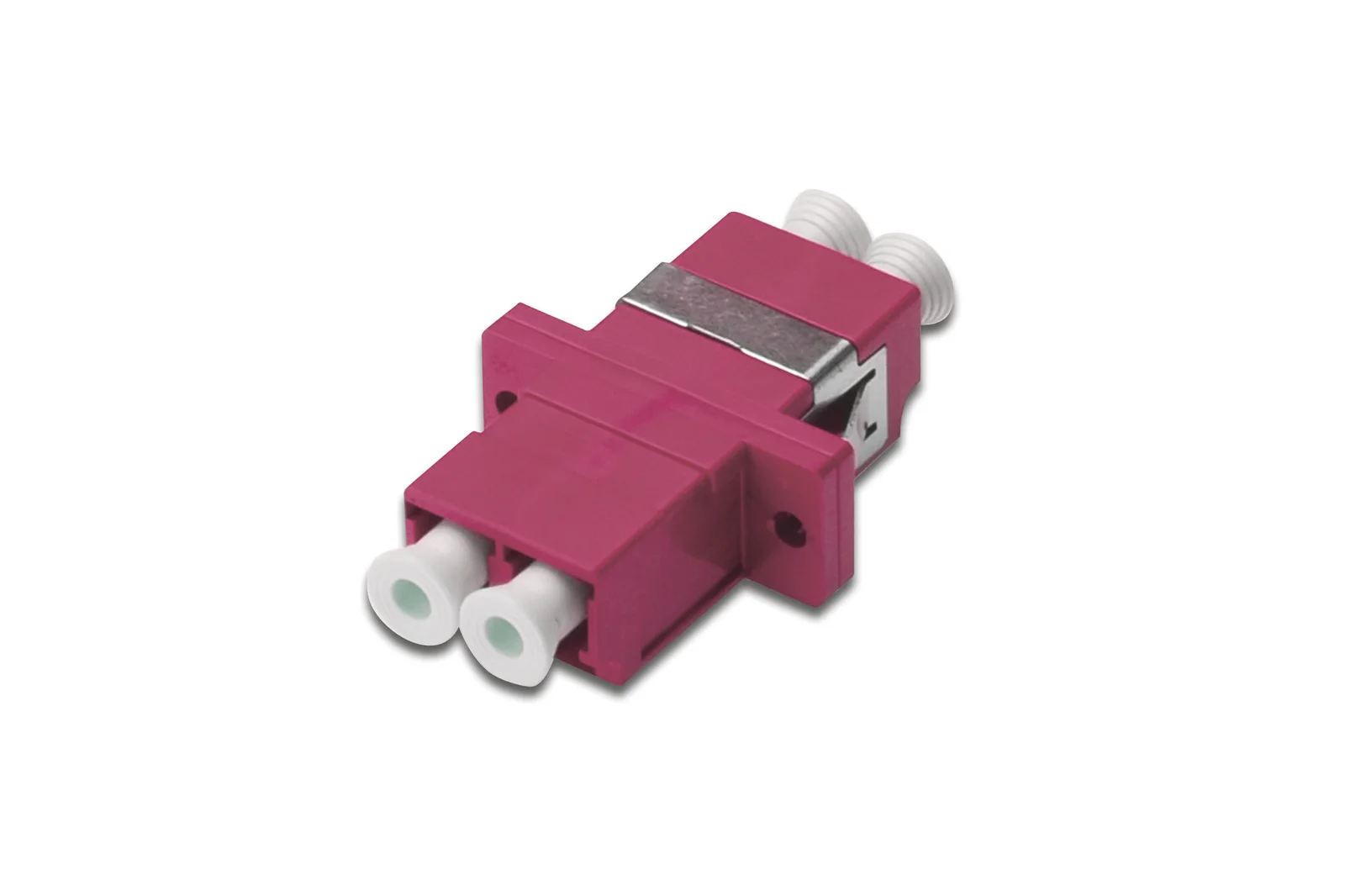 BEEK BN-FC-C5LCLC-OM4 OM4 Pink LC-LC Adaptör, Duplex, somun ve vida dahil