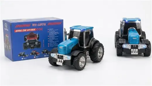 EVERTON RT-1973 Emerald Traktör Modeli Bluetooth Fm-Usb-Tf-Aux Şarjlı Nostaljik Radyo alternatif görünüm