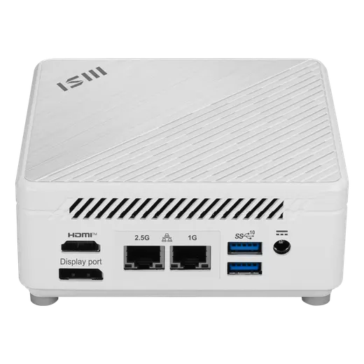 MSI CORE 5 120U-16GB DDR5 RAM-512GB NVME-FDOS MINI PC / CUBI 5 1M-497EU BEYAZ görseli 1