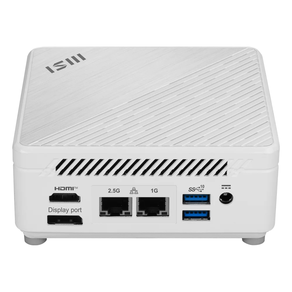 MSI CORE 5 120U-16GB DDR5 RAM-512GB NVME-FDOS MINI PC / CUBI 5 1M-497EU BEYAZ