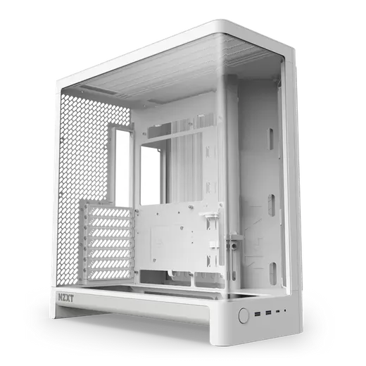 NXZT H6 COMPACT CC-H62FW-01 Mid-Tower PC Kasası Beyaz görseli 7
