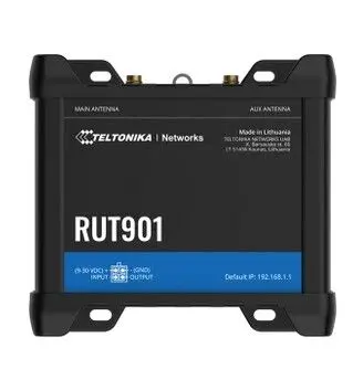 TELTONIKA TE-RUT901 Industrial Cellular Router 4G (LTE) Endüstriyel Router - Cat 4 (150/50 Mbps) - 2x SIM kart yuvası alternatif görünüm