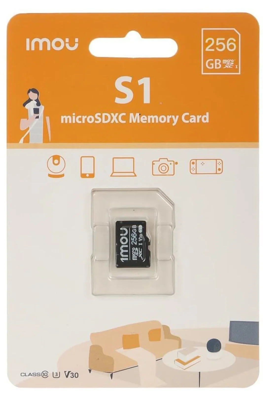IMOU 256GB ST2-256-S1 MicroSd Hafıza Kartı