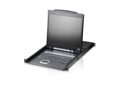 ATEN ATEN-CL1308NT 19” LCD KVM Switch, Türkçe Klavyeli görseli 2