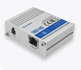 TELTONIKA TE-TRB140 4G (LTE) Endüstriyel Gateway - Cat 4 (150/50 Mbps) - 1x SIM kart yuvası, 1x Radyo