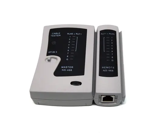 BEEK BN-TOOL-KIT Ağ Test Seti 1 x LSA çakma aleti 1 x modüler crimp aleti 8P8C 1 x kablo test cihazı RJ11/12/45 alternatif görünüm
