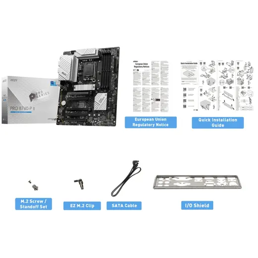 MSI MB PRO B760-P II SOKET 1700 DDR5 7000(OC) görseli 7