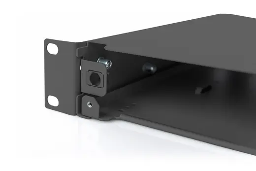 DIGITUS DN-96200-BL-QL Fiber Optik Ek Kutusu, genişletilebilir, hızlı kilit mekanizmalı, ön panel olmadan boş görseli 5