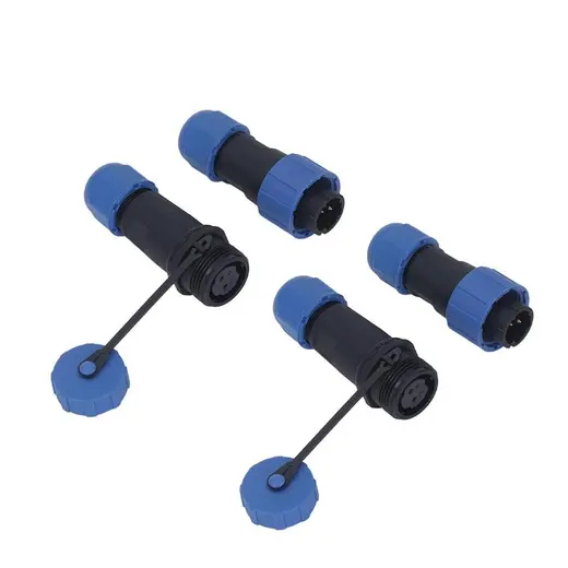 SD16 SU GEÇİRMEZ 2 PİN ERKEK-DİŞİ 16 MM KONNEKTÖR TAKIMI alternatif görünüm