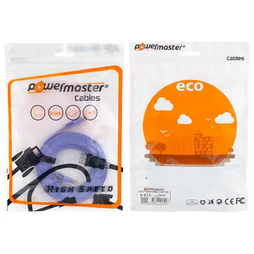 POWERMASTER 3 METRE CAT6 YASSI KABLO görseli 3
