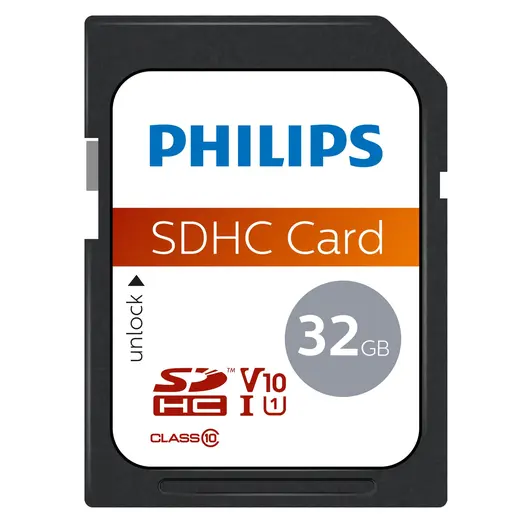 PHILIPS SDHC 32GB FM32SD45B/00 Class10 Hafıza Kartı görseli 2