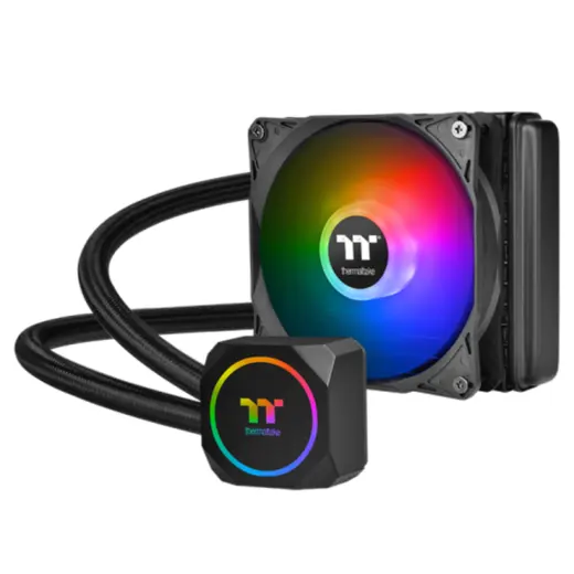 THERMALTAKE 120MM TH120 CL-W285-PL12SW-A ARGB AM5-1851p Sıvı Soğutmalı İşlemci Fanı görseli 4