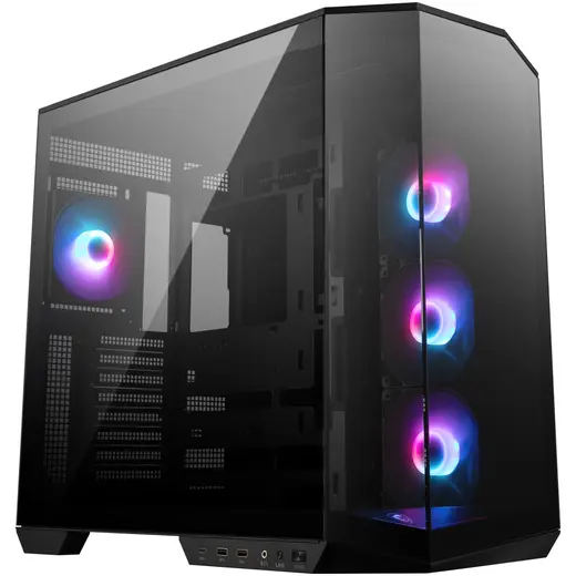 MSI MAG PANO 100R PZ ARGB ATX Siyah Mid Tower Kasa PSU YOK