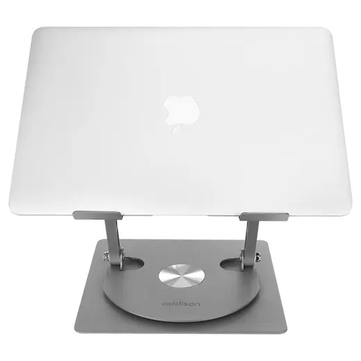 Addison AD-RC30 360 Derece Dönebilen Ayarlanabilir Metal Laptop Stand görseli 4
