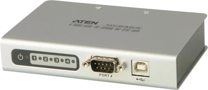 ATEN ATEN-UC2324 USB’den 4 port RS-232 Seriye Çevirici Hub