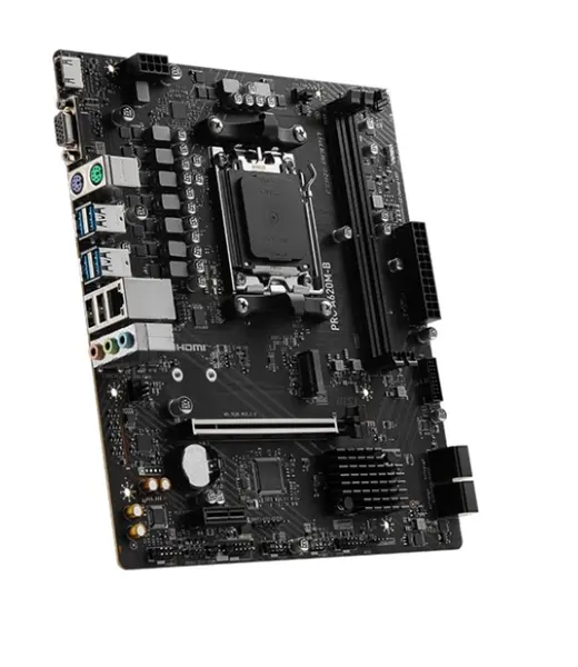 Msı Pro A620M-B AMD A620 AM5 Soket DDR5 6800(OC)MHz mATX Anakart alternatif görünüm