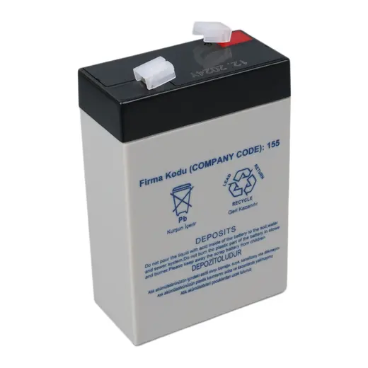 YOKOHAMA YH-62.3 6 VOLT - 2.3 AMPER AKÜ (101 X 66 X 33 MM) alternatif görünüm