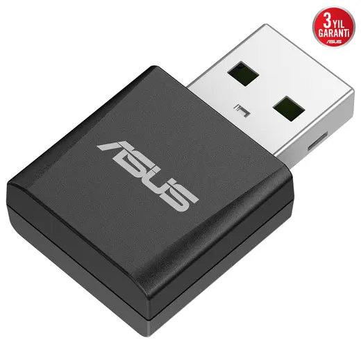 ASUS USB-BE92 NANO WIFI7 BE6500 Kablosuz Usb Adaptör görseli 2
