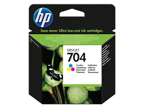 HP 704 Üç Renkli Orijinal Mürekkep Kartuşu (CN693AE) alternatif görünüm