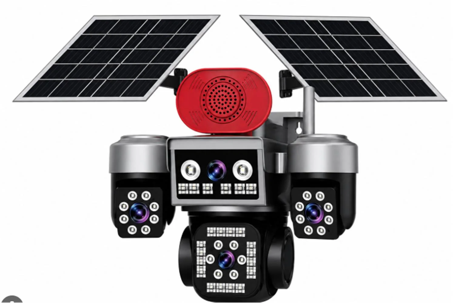 Apronx APX-WSP465 12Mp AOV 4G + 2 Solar Panel Dört Kameralı PTZ