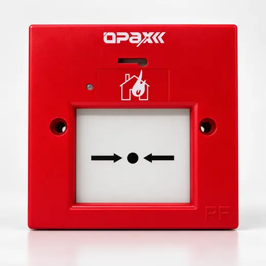 OPAX-MCP Kablolu & Kablosuz Resetlenebilir Yangın İhbar Butonu | 868 MHz Manual Call Point alternatif görünüm