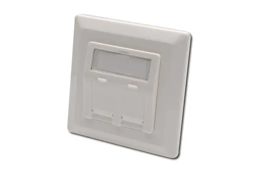 DIGITUS AT-AG KEY-S-FP Keystone Jack Takmak İçin 2’li Priz (50/50 mm) Çerçevesi (80/80 mm)