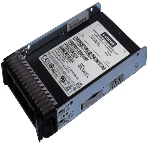 LENOVO 3.84TB ThinkSystem 4XB7A90876 Hot-Swap Enterprise Sata-3 SSD Dİsk görseli 2