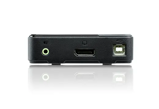 ATEN ATEN-CS782DP 2 port'lu USB DisplayPort KVM Switch 4K UHD (3840 × 2160@60Hz) teknolojisini destekler alternatif görünüm