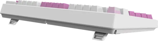MSI Q TR GG Forge GK600 TKL Violet Switch Mekanik Beyaz/Mor Oyuncu Klavyesi görseli 7