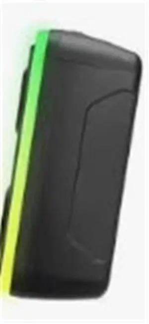 Mikado MD-C18 Siyah 8W RGB Işıklı Taşınabilir Speaker Hoparlör alternatif görünüm