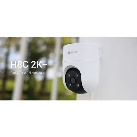 EZVIZ 2MP Dome 4mm Wıfı Kablosuz IP Kamera H8C görseli 2