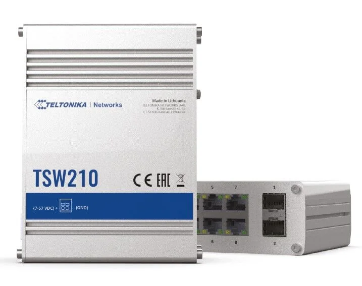 TELTONIKA TE-TSW210 Unmanaged Industriyal Switch