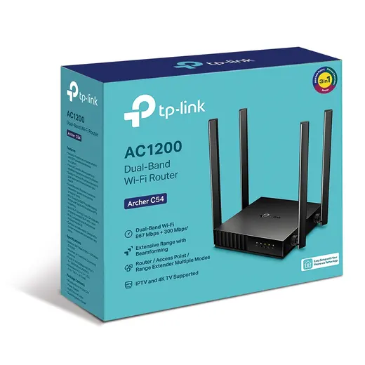 TP-Link Archer C54 AC1200 Dual Band Wi-Fi Router görseli 4