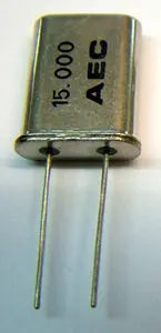 SCHUKAT QM015.0 KRISTAL, 15,0 MHz HC-18/U